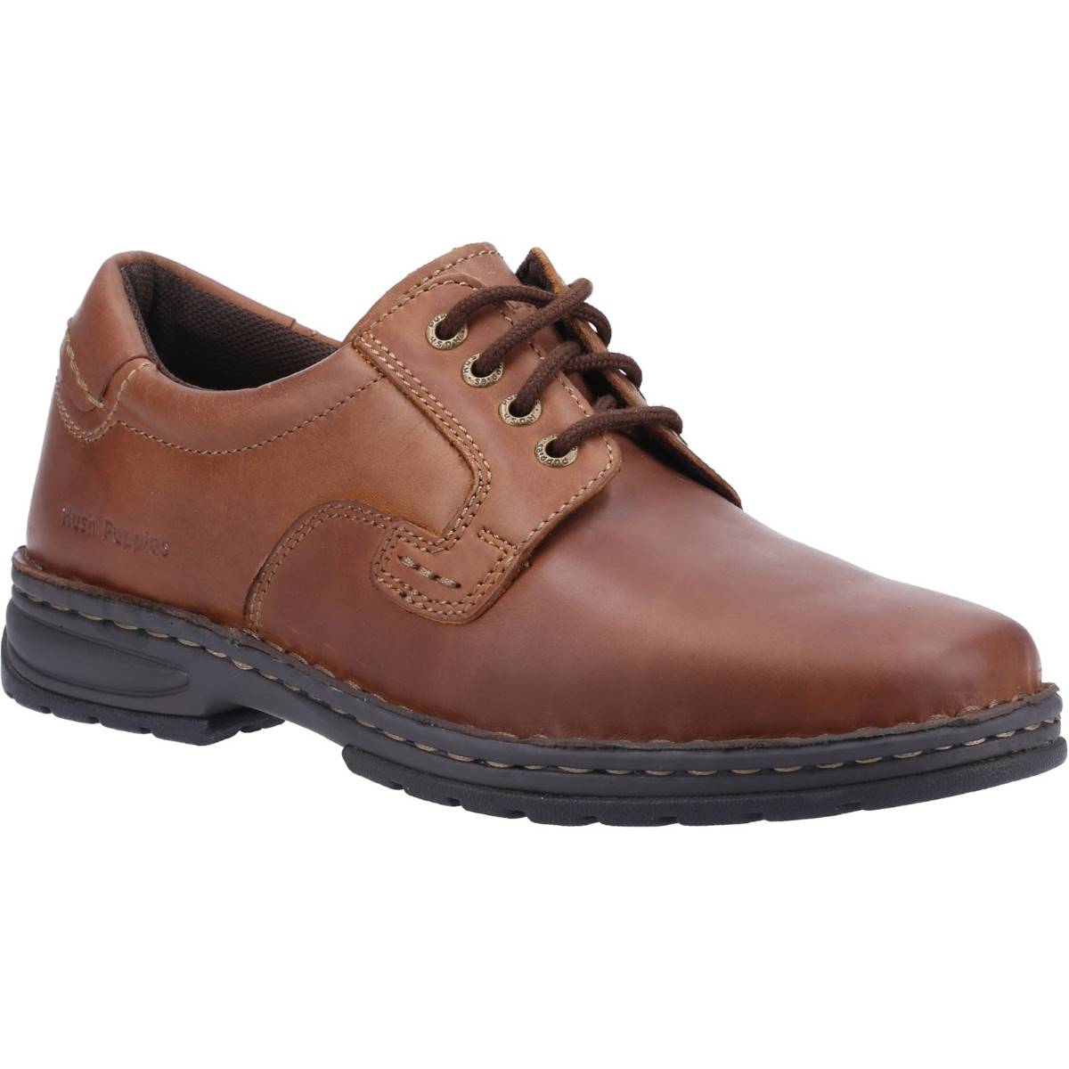 Hush Puppies Outlaw Ii Brown Mens comfort shoes HPM2000-61-2 in a Plain Leather in Size 12